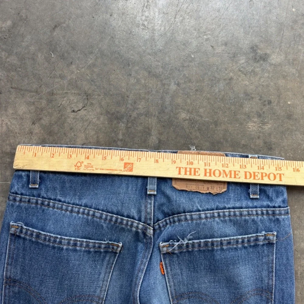 Vintage 70' Levi's Orange Tab Bootcut Jeans 31x36